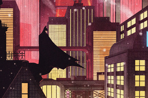 Batman The Silent Protector Haunting The Night Wallpaper