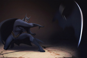 Batman Throwing Bat Signal