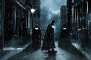 Batman Trio Shadows Of Justice (1680x1050) Resolution Wallpaper