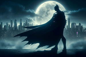 Batman Urban Vigilante (1400x1050) Resolution Wallpaper
