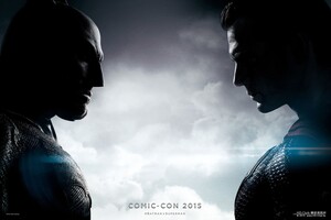 Batman v Superman Comic Con Wallpaper