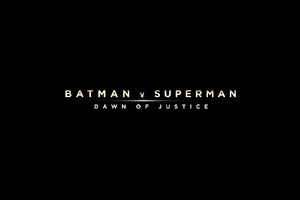 Batman v Superman Logo Wallpaper