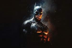 Batman Vigilante World (2932x2932) Resolution Wallpaper