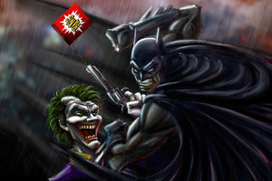 Batman Vs Joker 5k (2880x1800) Resolution Wallpaper