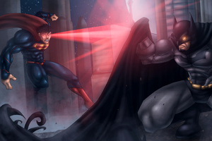 Batman Vs Superman Artwork 5k