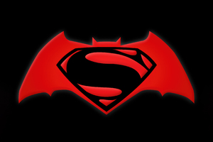 Batman Vs Superman Symbol Wallpaper