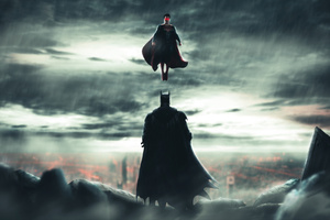 Batman Vs Superman Vengeance (1360x768) Resolution Wallpaper