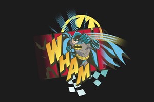 Batman Wam (1366x768) Resolution Wallpaper