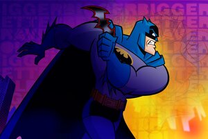Batman With Batarang 5k