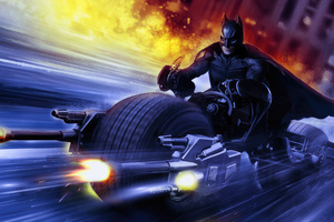 Batman With Batcycle 4k Wallpaper
