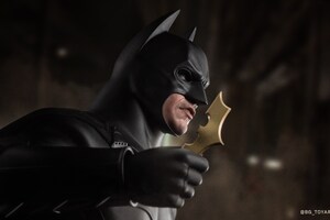 Batman With Batrage 5k Wallpaper