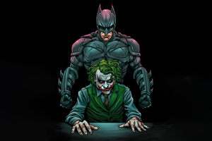 Batman X Joker Oled 5k Wallpaper