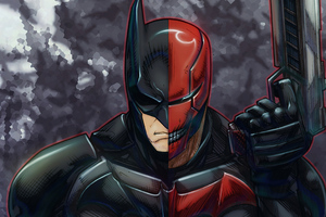 Batman X Redhood 4k