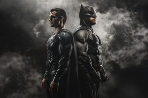 Batman X Superman Heroes Unite (1280x800) Resolution Wallpaper