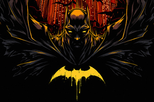 Batman Yellow Logo