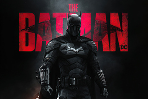 Battinson The Batman 5k (2048x2048) Resolution Wallpaper