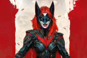 Batwoman Artwork 4k (1600x900) Resolution Wallpaper