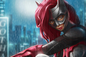 Batwoman New Artwork 4k (2560x1024) Resolution Wallpaper