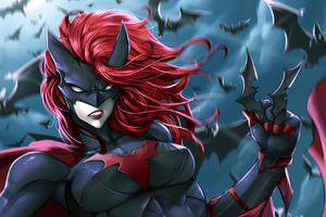 Batwoman (1360x768) Resolution Wallpaper