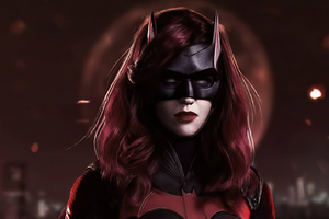 Batwoman Rubyrose Wallpaper