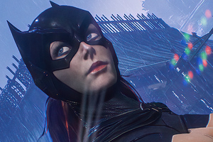 Batwoman Saving Life (320x240) Resolution Wallpaper