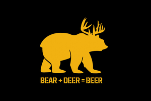 Bear And Deer Wallpaper