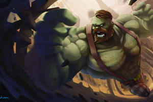 Bearded Steampunk Hulk Wallpaper