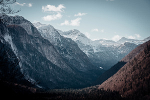 Beautiful Valley Landscape Mountains 5k (1440x900) Resolution Wallpaper