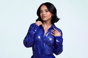 Becky G Apple Music 2024 (1280x1024) Resolution Wallpaper