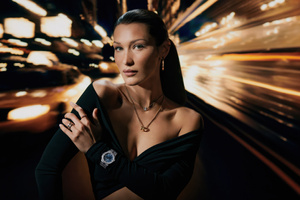 Bella Hadid Chopard New Campaign 2025 (320x240) Resolution Wallpaper