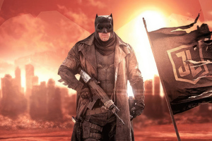 Ben Affleck As Batman In Justice League 4k Wallpaper