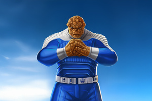 Ben Grimm In The Fantastic Four First Steps 2025 (2048x1152) Resolution Wallpaper