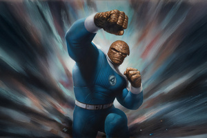 Ben Grimm The Fantastic Four First Steps Movie 2025 (1280x1024) Resolution Wallpaper