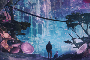 Biolumina Cities (1440x900) Resolution Wallpaper
