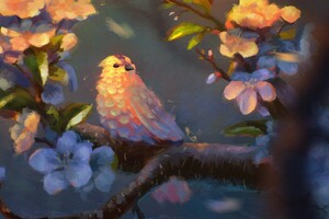 Bird Painting 5k (3840x2160) Resolution Wallpaper