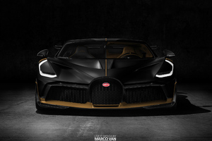 Black And Brown Bugatti Divo