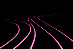 Black And Pink Track 5k (1336x768) Resolution Wallpaper