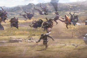 Black Panther 2018 Movie Fight Scene (1600x900) Resolution Wallpaper