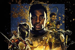 Black Panther IMAX Poster Wallpaper