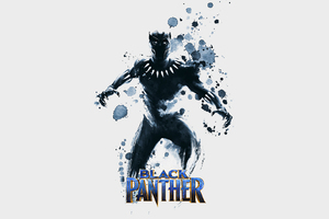 Black Panther Movie International Poster (1336x768) Resolution Wallpaper