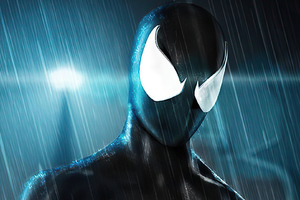 Black Spider Man 2020 Wallpaper
