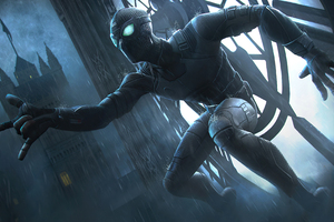 Black Spiderman Marvel Contest Of Champions 4k