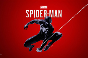 Black Spiderman Ps4 4k (320x240) Resolution Wallpaper