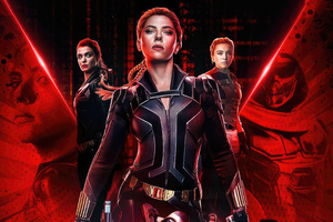 Black Widow 2023 Poster (2560x1024) Resolution Wallpaper
