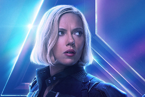 Black Widow In Avengers Infinity War New Poster