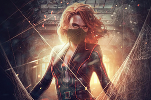 Black Widow Is Back (2560x1440) Resolution Wallpaper