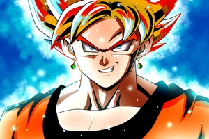 Blacku Goku Fusion 8k Wallpaper