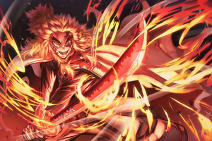 Blade Of The Demon Hunter The Demon Slayer Kimetsu No Yaiba (2560x1024) Resolution Wallpaper