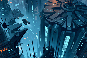 Blade Runner Cityscape Wallpaper