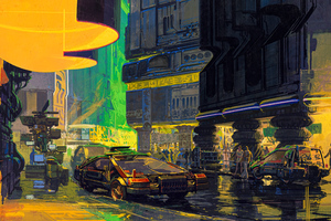 Blade Runner Streets 4k
